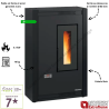 Poêle à granulés ventilé Luisella 5.0 Extraflame 5.1 kW
