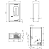 Poêle à granulés ventilé Luisella 5.0 Extraflame 5.1 kW