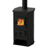 Poêle à bois 6,4 kW Nora MBS avec plaque de cuisson