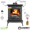 Poêle à bois en fonte 6.8 kW P10 ECO KAWMET