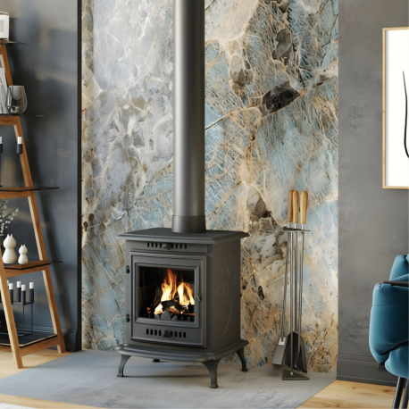 Poêle à bois en fonte 6.8 kW P10 ECO KAWMET