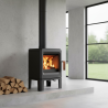 Poêle à bois en fonte Lira 5 kW Bronpi