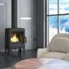 Poêle à bois en fonte Lira 5 kW Bronpi