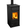 Poêle à bois 7,1 kW Tyra MBS avec plaque de cuisson