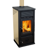 Poêle à bois 7,1 kW Tyra MBS avec plaque de cuisson