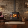 Poêle à bois en fonte 10.5 kW P7 LB ECO KAWMET