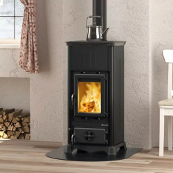 Poêle à bois Emiliana.165 Steel 6.5 kW La Nordica