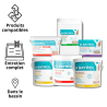 Pack produit Bayrol Piscine 6 produits : 7 fonctions 4,8kg, Choc 5kg, pH plus 5kg, pH minus 5 kg, Anti-algues 3 L, Floculant x8