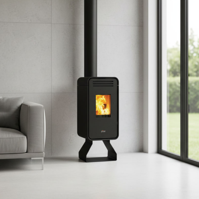 Poêle à granulés pellets CLIO 6.3 kW Ferroli