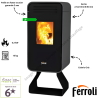 Poêle à granulés pellets CLIO 6.3 kW Ferroli