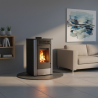 Poêle à granulés pellets Rita 9 kW Bronpi