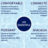 Spa 6 places, 1 Places inclinables / 5 places assises modèle Malaga Wellis