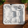 Spa 6 places, 1 Places inclinables / 5 places assises modèle Malaga Wellis