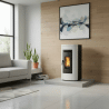 Poêle à granulés ventilé Klaudia 5.0 EVO Extraflame 8 kW