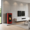 Poêle à granulés ventilé Klaudia 5.0 EVO Extraflame 8 kW