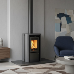 Poêle à bois Ester 5.0 8 kW La Nordica