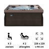 Spa 5 places Onyx Platinum Spas
