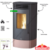 Poêle à granulés pellets Trebol 9 kW BRONPI