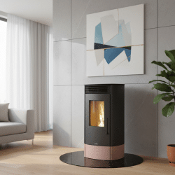Poêle à granulés pellets Trebol 9 kW BRONPI