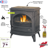 Poêle à bois 9 kW Seclin GODIN
