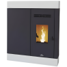 Poêle à granulés pellets Cira 8,5 kW Bronpi