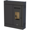 Poêle à granulés pellets Cira 8,5 kW Bronpi