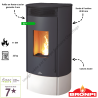 Poêle à granulés pellets Mila 11 kW BRONPI