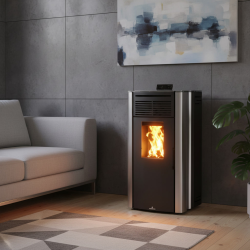 Poêle à granulés pellets CORAL-NC 14.3 kW BRONPI