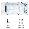 Spa de nage modèle Eros Platinum Spas