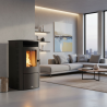 Poêle à granulés pellets Abril Extra 11 kW Bronpi