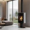 Poêle à bois Hemisph'R Morvan 6,2 kW