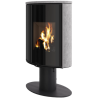 Poêle à bois Hemisph'R Morvan 6,2 kW