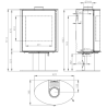Poêle à bois Hemisph'R Morvan 6,2 kW