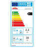 Poêle à granulés Carlota MF Hydro 21,2 kW BRONPI