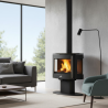 Poêle à bois Coggia étanche 9kW GODIN