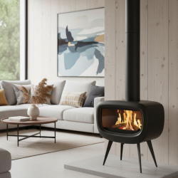 Poêle à bois Baguera 2 étanche 9.4 kW GODIN