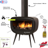 Poêle à bois Baguera étanche 9.1 kW GODIN