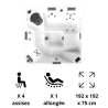 KINESPA A400 Gamme Kinedo