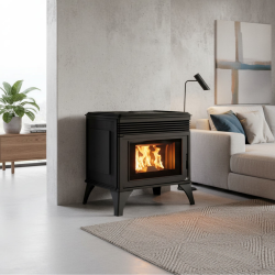 Poêle à granulés pellets NICOL 7 kw en fonte Bronpi
