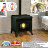 Poêle à granulés pellets NICOL 7 kw en fonte Bronpi