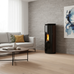 Poêle à granulés ventilé et étanche Pamela Nordica Extraflame