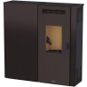 Poêle à granulés pellets BRONPI LUPE 9 KW Extraplat