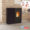 Poêle à granulés pellets BRONPI LUPE 9 KW Extraplat