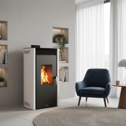 Poêle à granulés pellets NOA Hydro 16 kW Bronpi