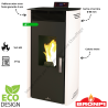 Poêle à granulés pellets NOA Hydro 16 kW Bronpi