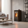 Poêle à granulés pellets NOA Hydro 16 kW Bronpi