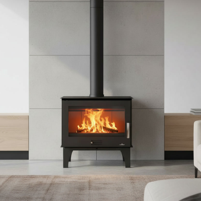 Poêle à bois 12,5 kW Sena Plus BRONPI