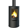 Poêle à bois rond 9 kW Dover-2 Bronpi