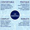 Spa semi-rigide Octopus et son mobilier Netspa