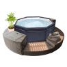 Spa semi-rigide Octopus et son mobilier Netspa